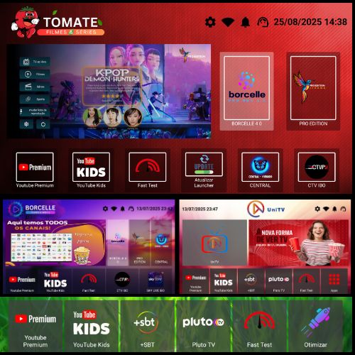 SMART TV BOX 4K ULTRA HD ANDROID 2GB RAM 16GB HD TOMATE MCD-121